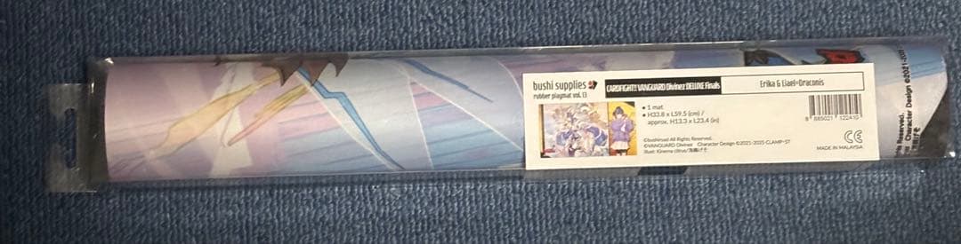 明星エリカ& 聖なる時の運命者 リィエル゠ドラコニス　海外　ラバーマット