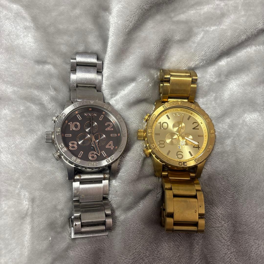 ニクソン　Nixon 51-30 ゴールド　シルバー　レア　まとめ売り