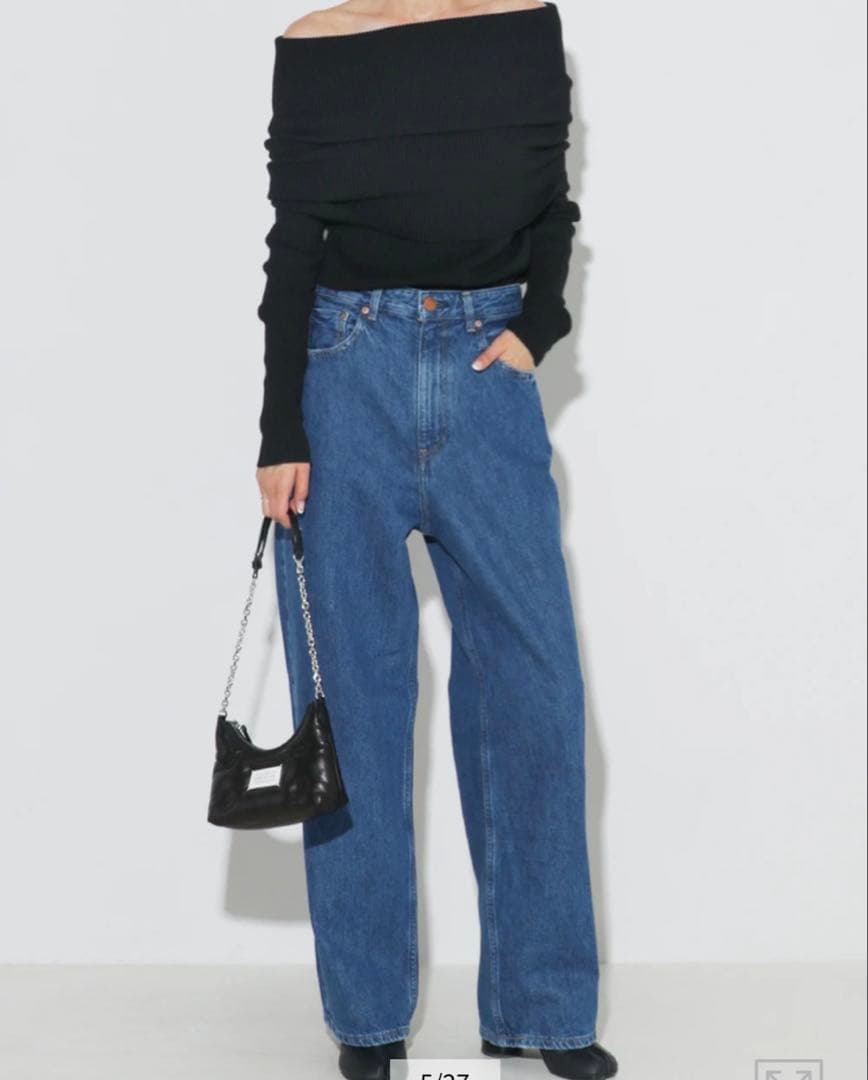 ハウント　2WAY OFF SHOULDER PO 36サイズ　ブラック