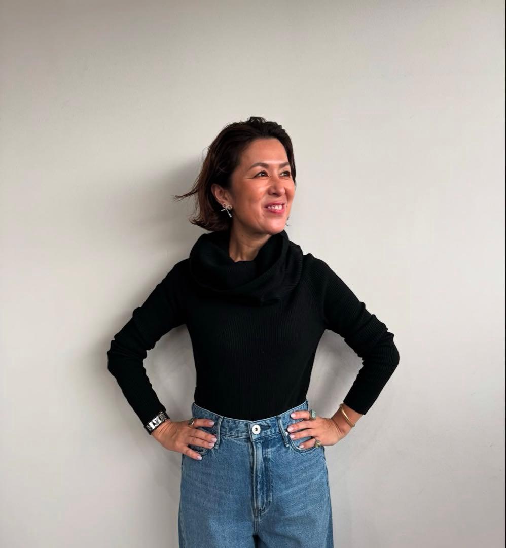 ハウント　2WAY OFF SHOULDER PO 36サイズ　ブラック