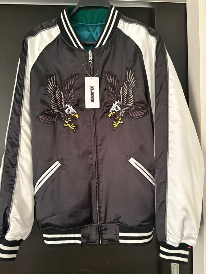 XLARGE リバーシブル　スーベニアジャケット　Mスカジャン