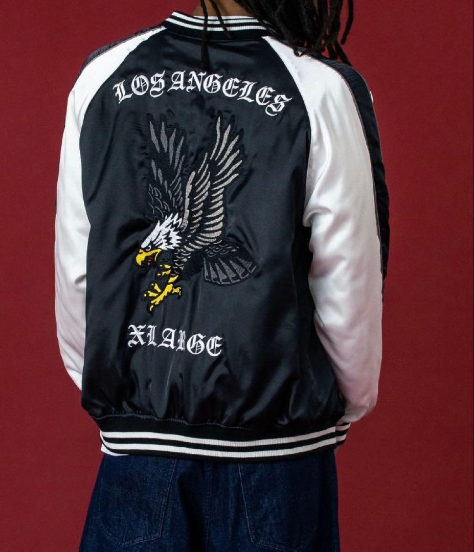 XLARGE リバーシブル　スーベニアジャケット　Mスカジャン