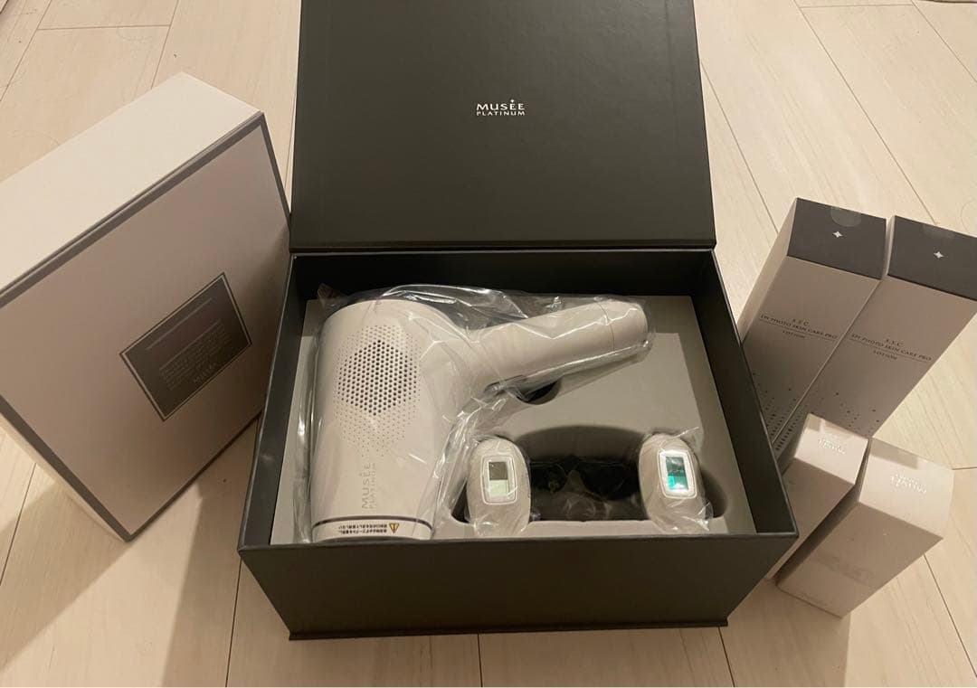 <値下げ>ミュゼ脱毛器 化粧水等4点セット