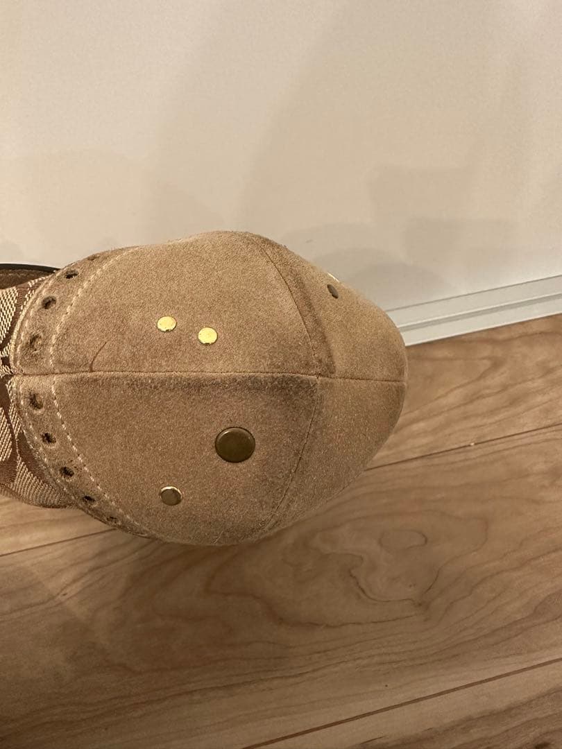 COACHソーホーシグネチャースタッズスエードワンショルダーバッグ ハンドバッグ