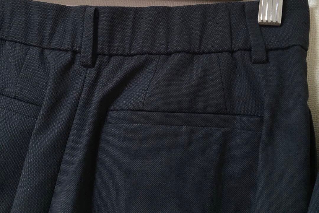 プラステ　リネンブレンド　パンツ　スーツ　ジャケット　ネイビー