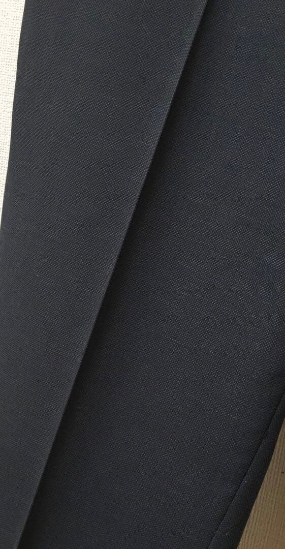 プラステ　リネンブレンド　パンツ　スーツ　ジャケット　ネイビー