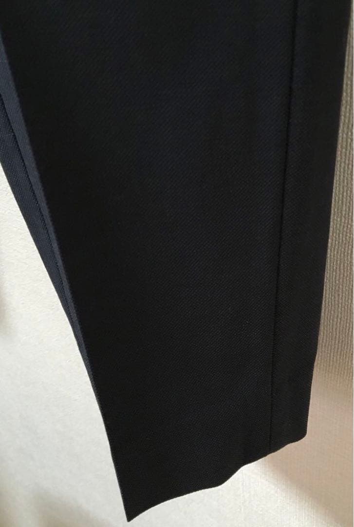 プラステ　リネンブレンド　パンツ　スーツ　ジャケット　ネイビー