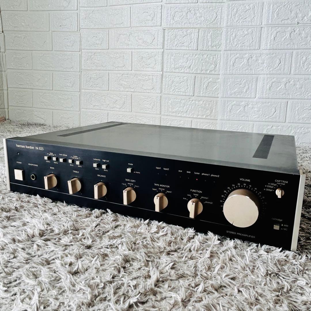 名機 harman/kardon ハーマンカードン hk825 プリアンプ