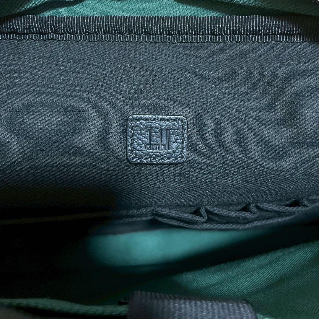 ✨極美品✨ ダンヒル ビジネスバッグ ロゴ型押し 2way レザー ブラック