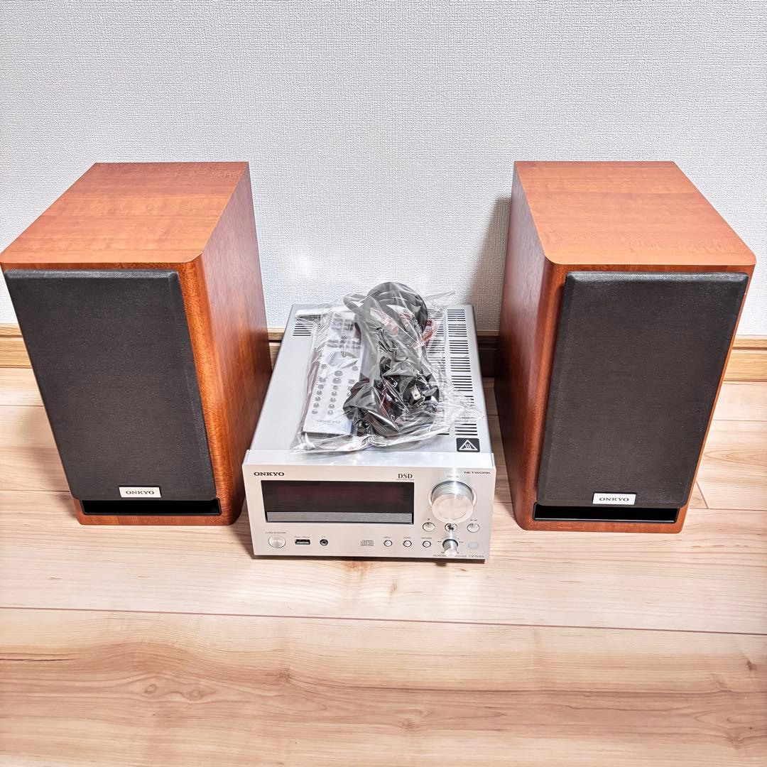 ONKYO ネットワークCDレシーバー CR-N765 スピーカー D-N7X