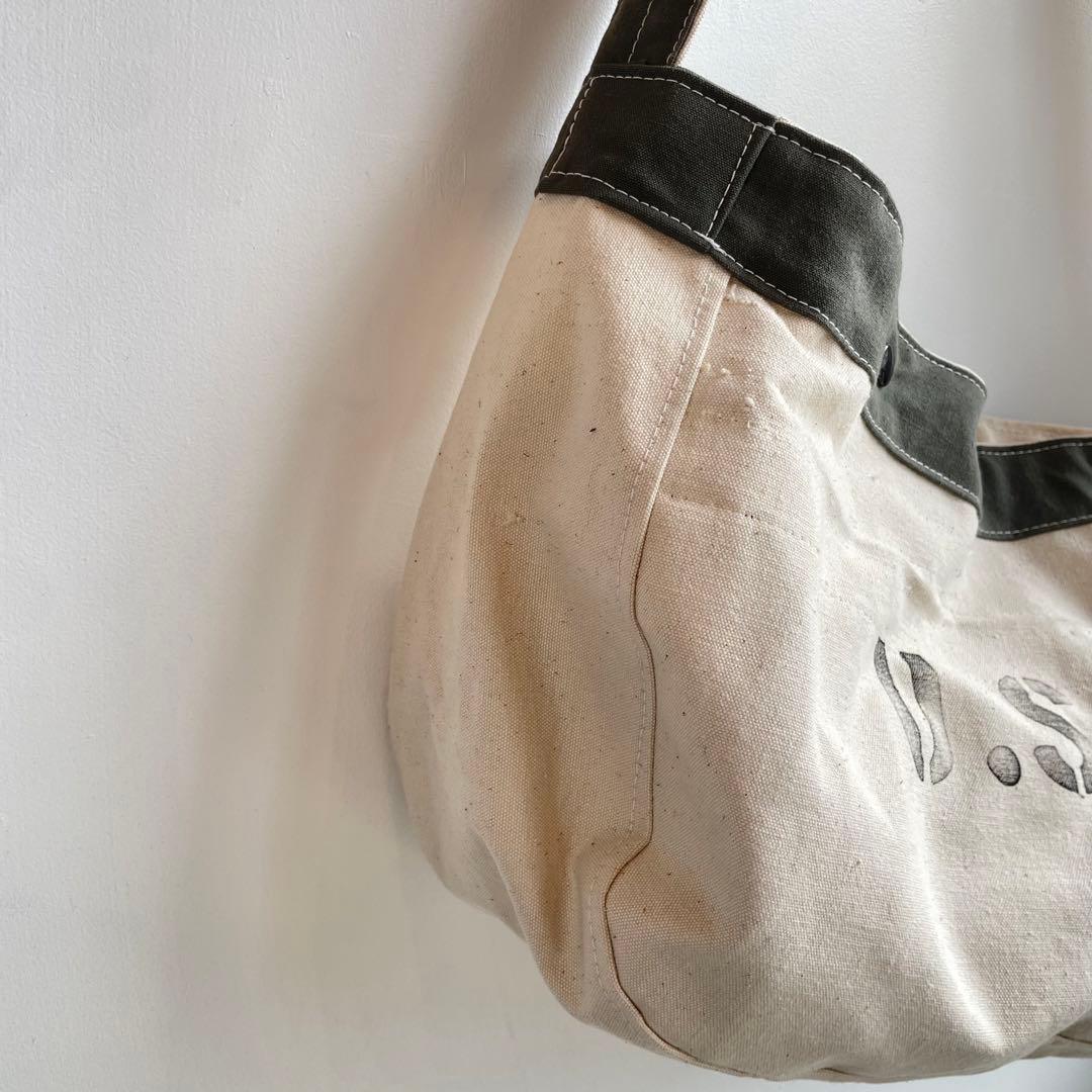 【ビンテージ】ニュースペーパーバッグ　アメリカ軍　USNAVY ミリタリー