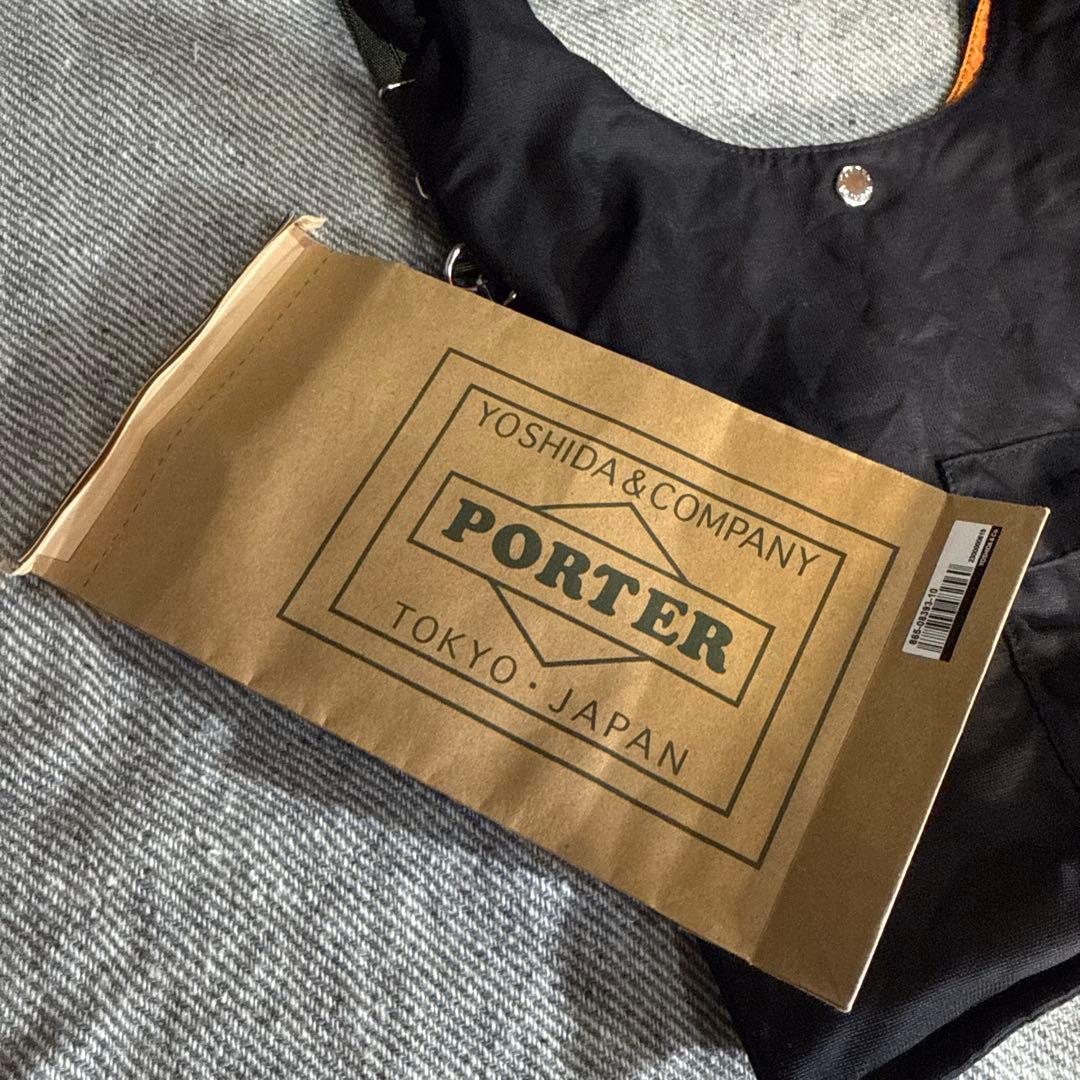 ポーター バガー CVS 2way エコバッグ ブラック パッカブル