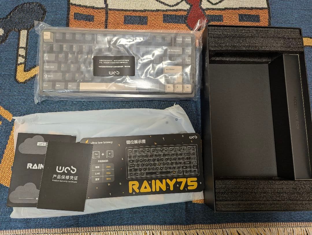 た*こ様 WOBKEY Rainy 75 Pro 美品2月5日購入｜付属品完備｜