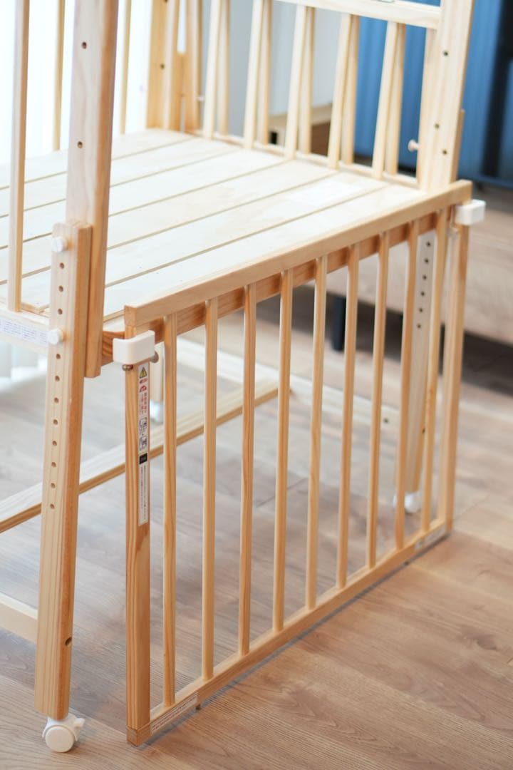 【美品】yamatoya そいねーる ミニ ベビーベッド