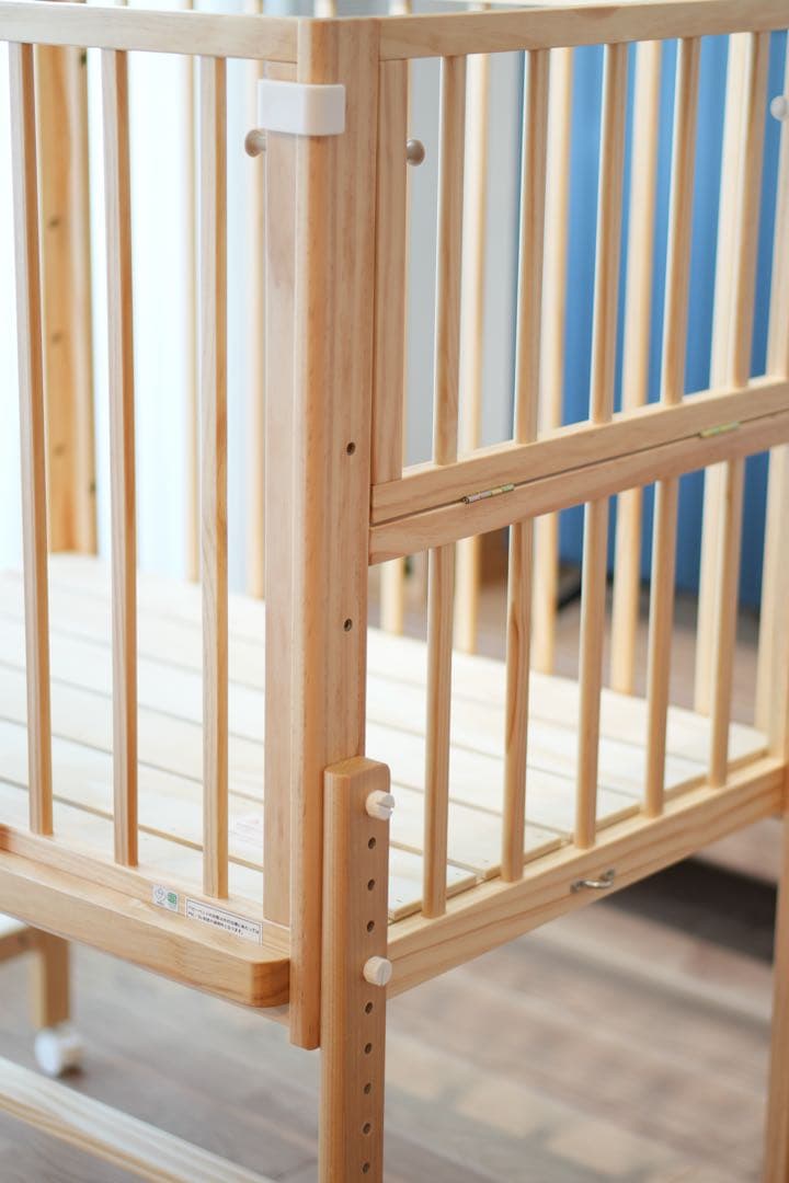 【美品】yamatoya そいねーる ミニ ベビーベッド