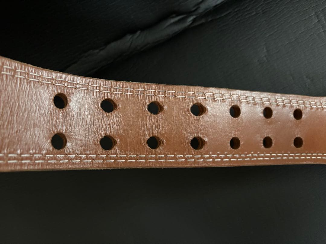 GOLD’S GYM ゴールドジム プロレザーベルトSサイズ