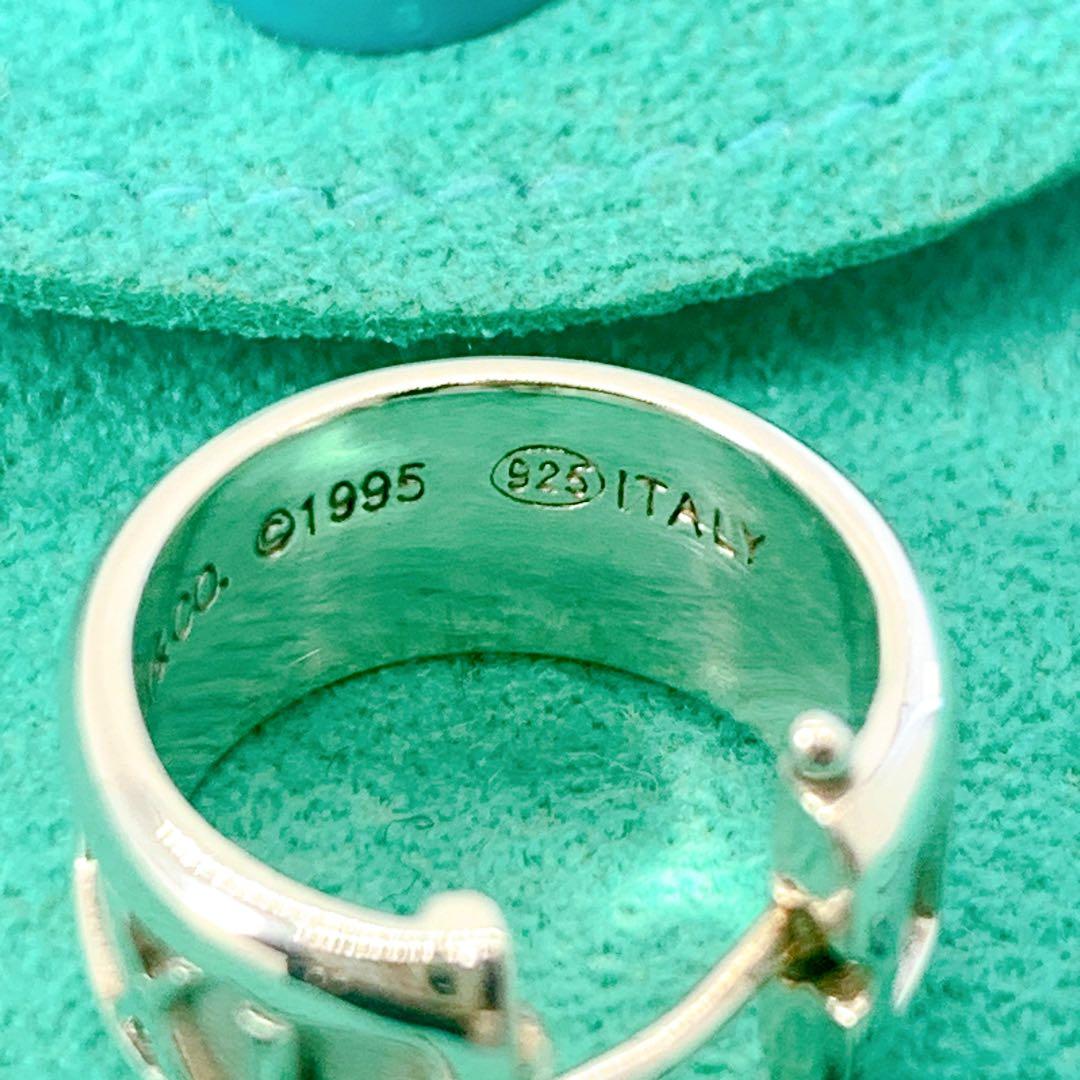 美品 ティファニー アトラス フープ 片耳 ピアス シルバー925