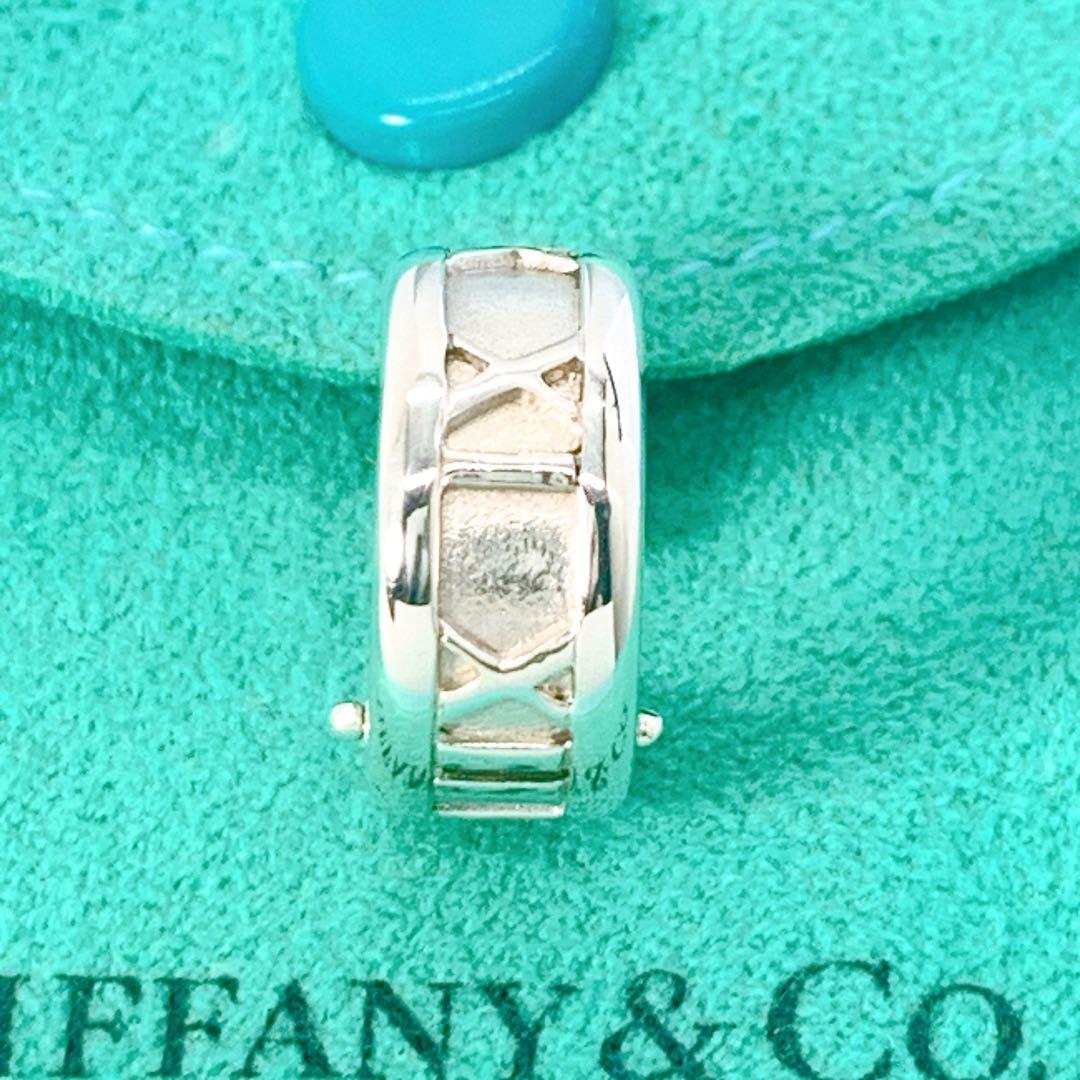 美品 ティファニー アトラス フープ 片耳 ピアス シルバー925