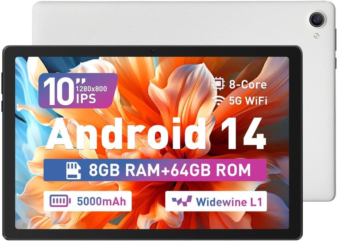 タブレット 10インチ Android 14