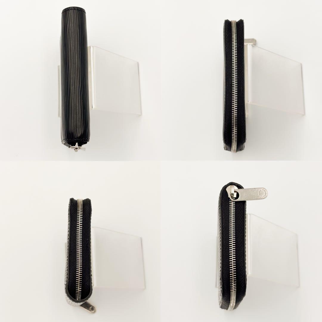 【極美品IC】ルイヴィトン エピ ノワール ジッピー パース M60152