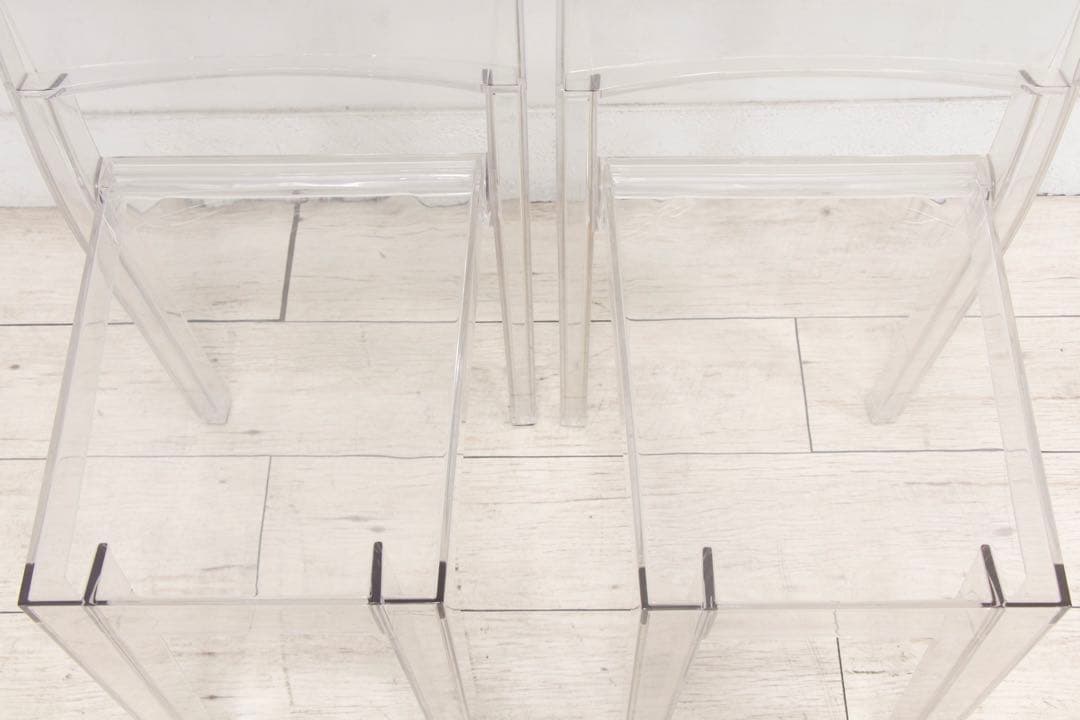 【美品】Kartell カルテル ラマリー チェア 2脚セット