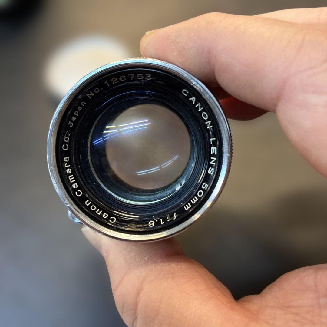 M7 ⚫︎Canon 50mm f/1.8 Leica Lマウントレンズ