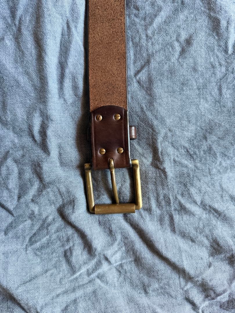 ナイジェルケーボン 40's ARMY BELT - Mサイズ