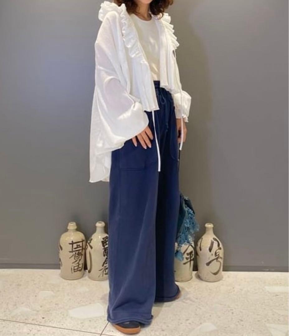 TORI-TO BEAMS JAPAN アシメフリルブラウス