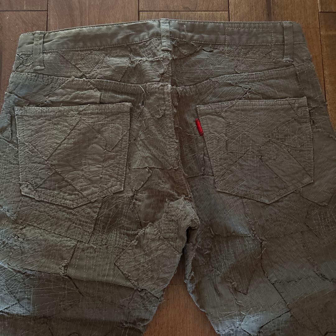 サスクワァッチファブリックスのゾンビクラストパンツになります。カーキ　M