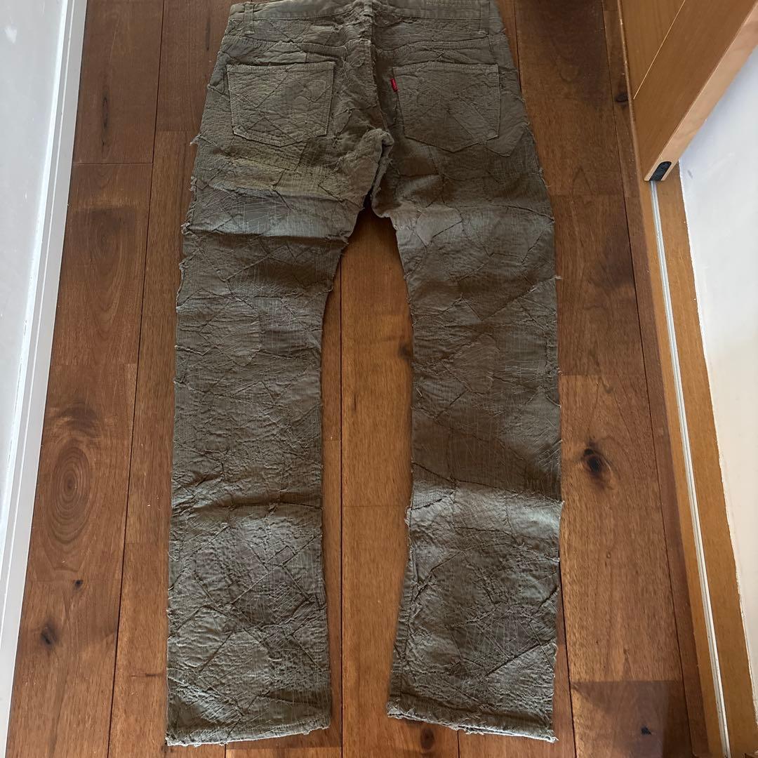 サスクワァッチファブリックスのゾンビクラストパンツになります。カーキ　M