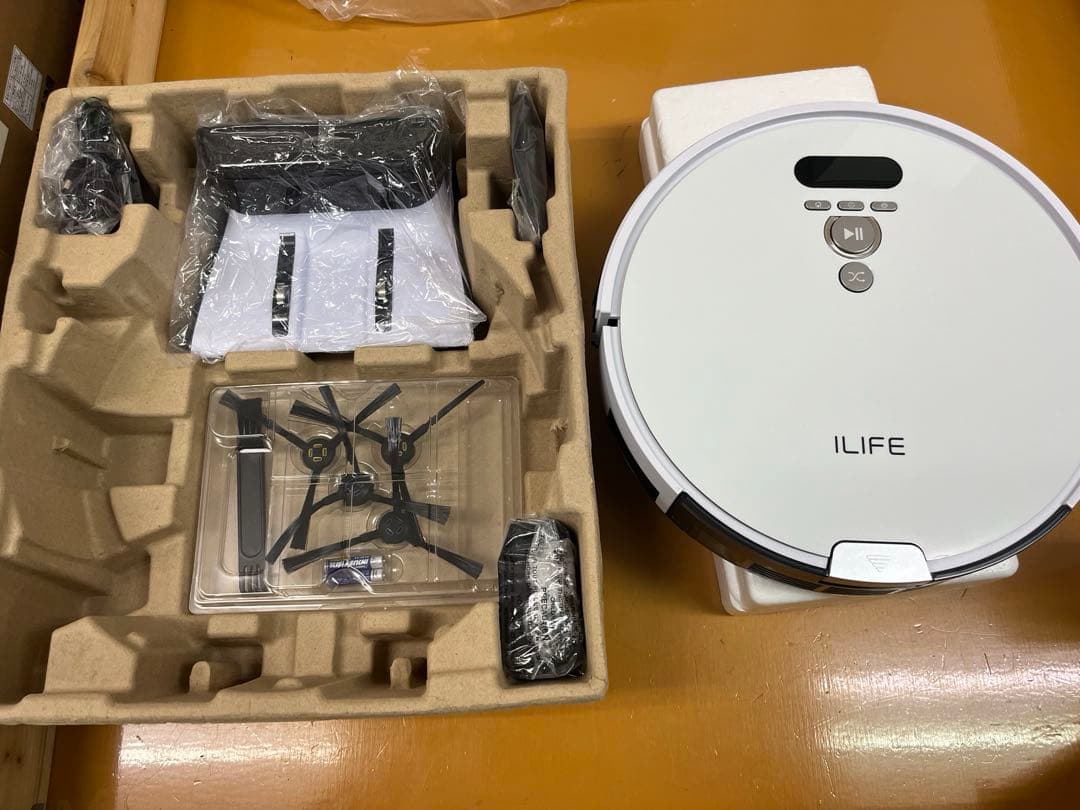 【A+】ILIFE アイライフ V8e ロボット掃除機　水拭きモード