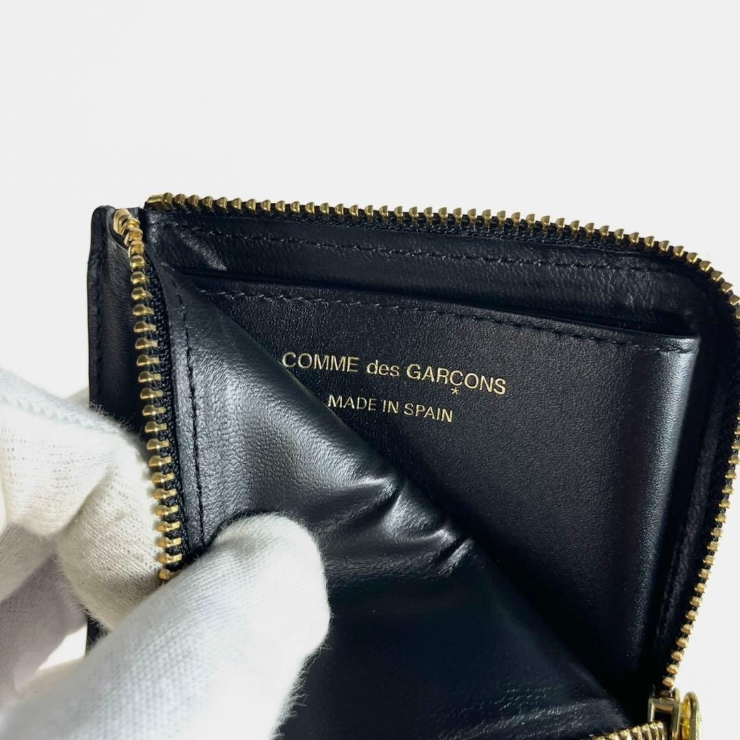 極美品 コムデギャルソン ラウンドジップ 財布 a806