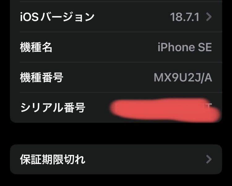 Apple iPhone SE2 本体 赤 RED 64GB