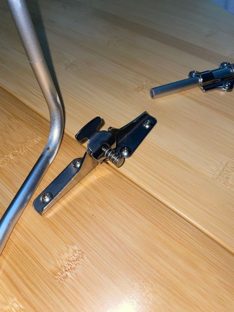 【美品】ワンアクションちゃぶ台竹 M