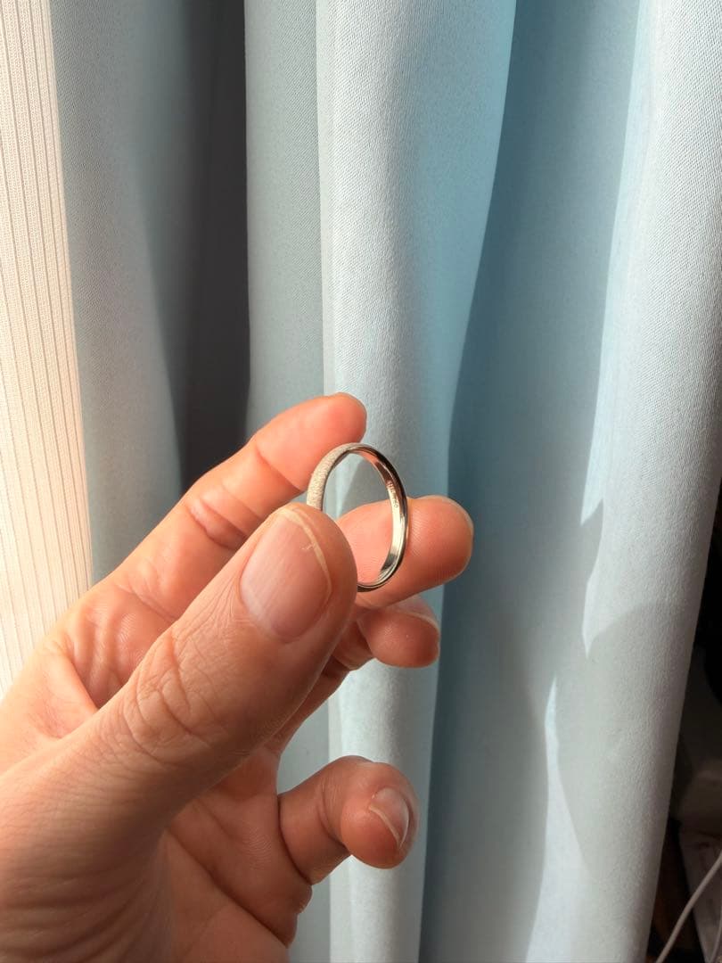 K18 リング wg shihara シハラ オーバル30約4.17g 約18号