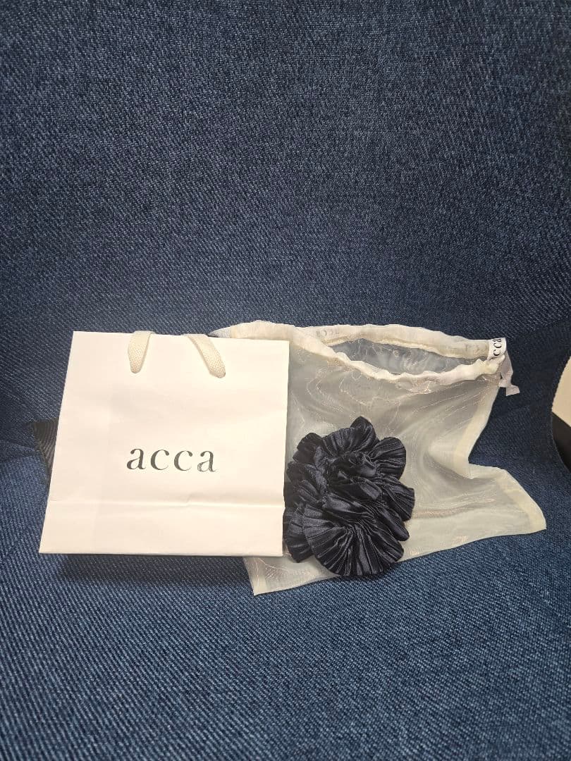 acca マシュマロシュシュ ネイビー(INK)