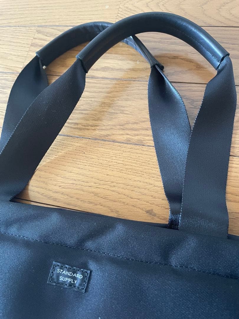 ⭕️【新品同様／値下げ】STANDARD SUPPLY 黒色 トートバッグ