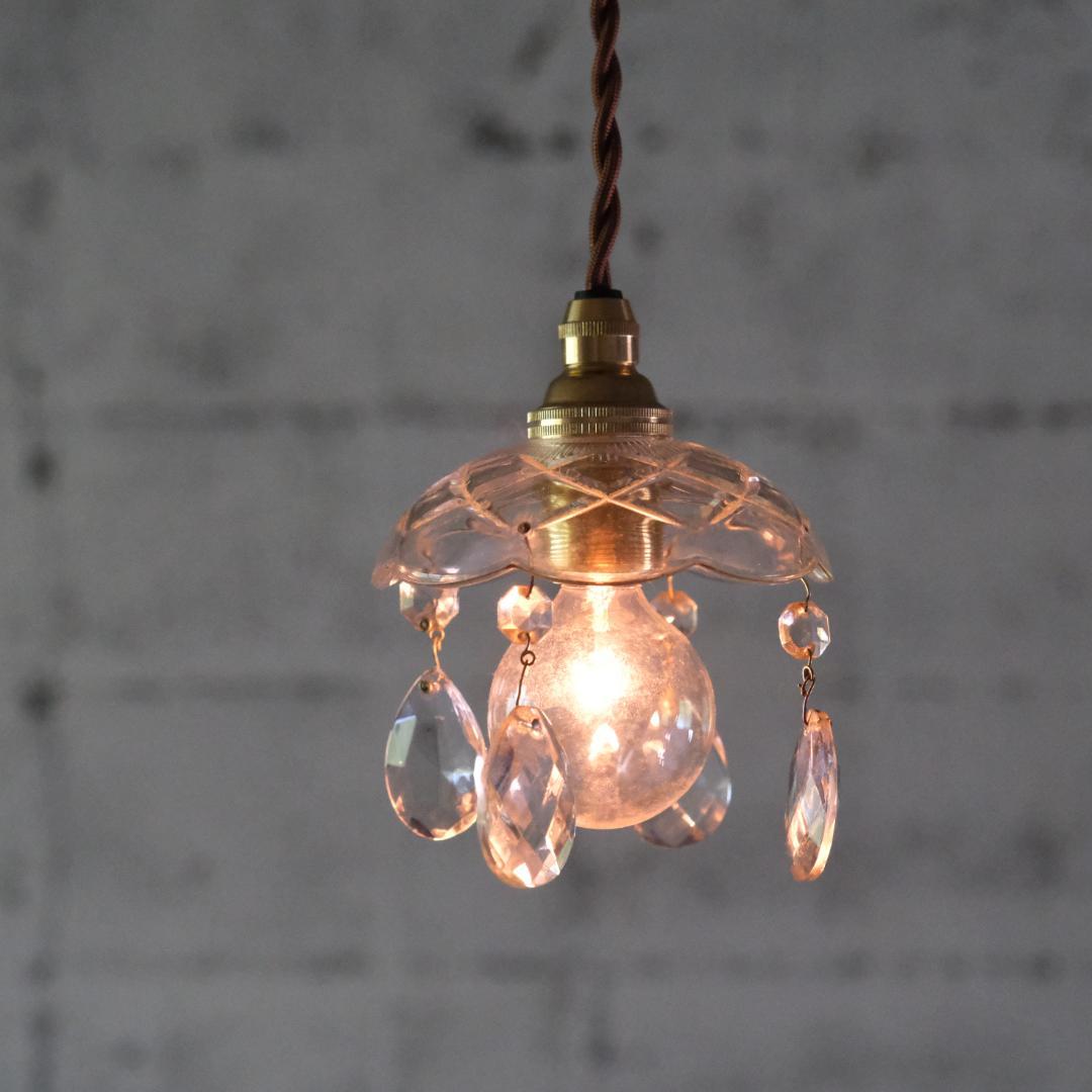 フランスアンティーク ミニシャンデリア　カフェ　アトリエ照明