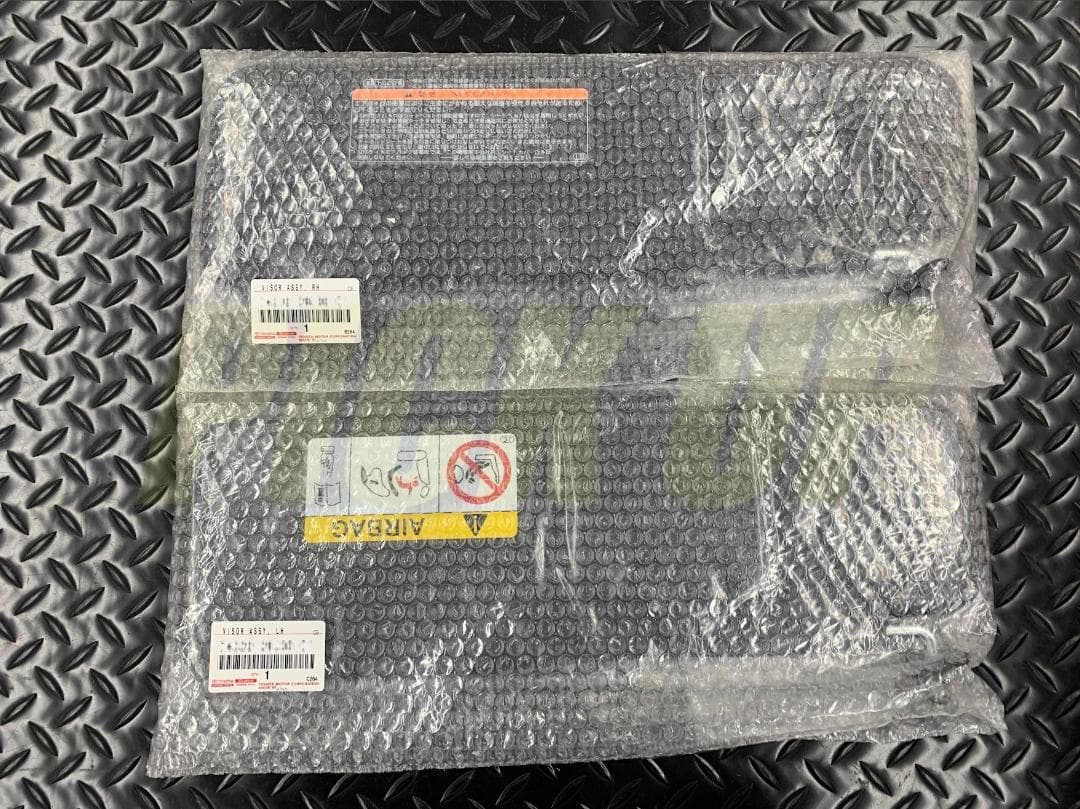 ◆新品 ハイエース 200系 標準ボディ用 サンバイザー ダークプライム２ 純正