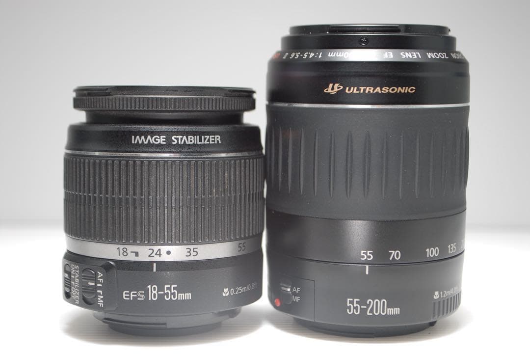 ❤️スマホ転送OK❤️Canon kiss X7 ダブルレンズセット 動作良好