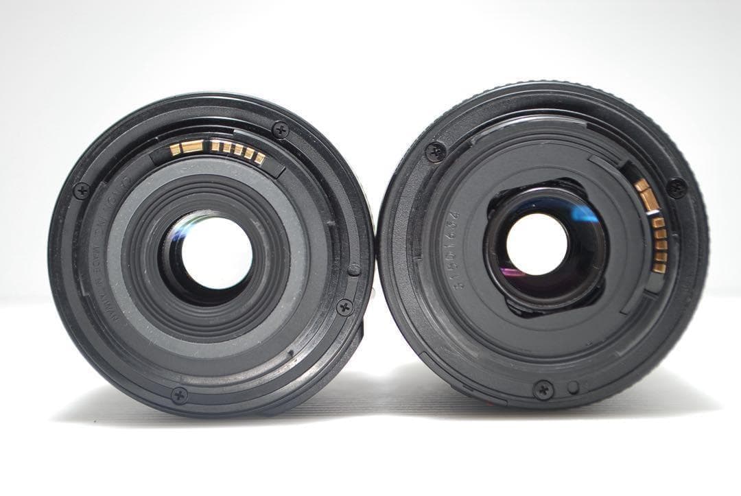 ❤️スマホ転送OK❤️Canon kiss X7 ダブルレンズセット 動作良好