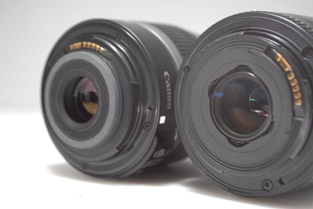 ❤️スマホ転送OK❤️Canon kiss X7 ダブルレンズセット 動作良好