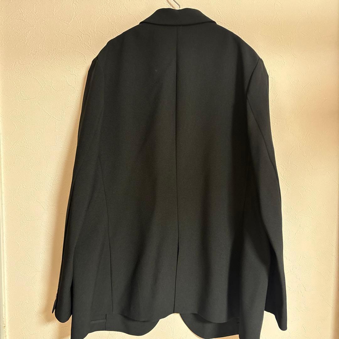 【美品】ユニクロ　感動スーツ　上下セット　大きいサイズ　XXL 3XL 黒