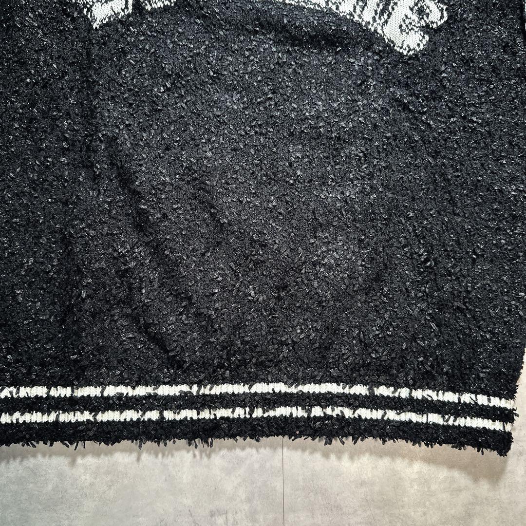 Supreme シュプリーム テクスチャードアークセーター ブラック L