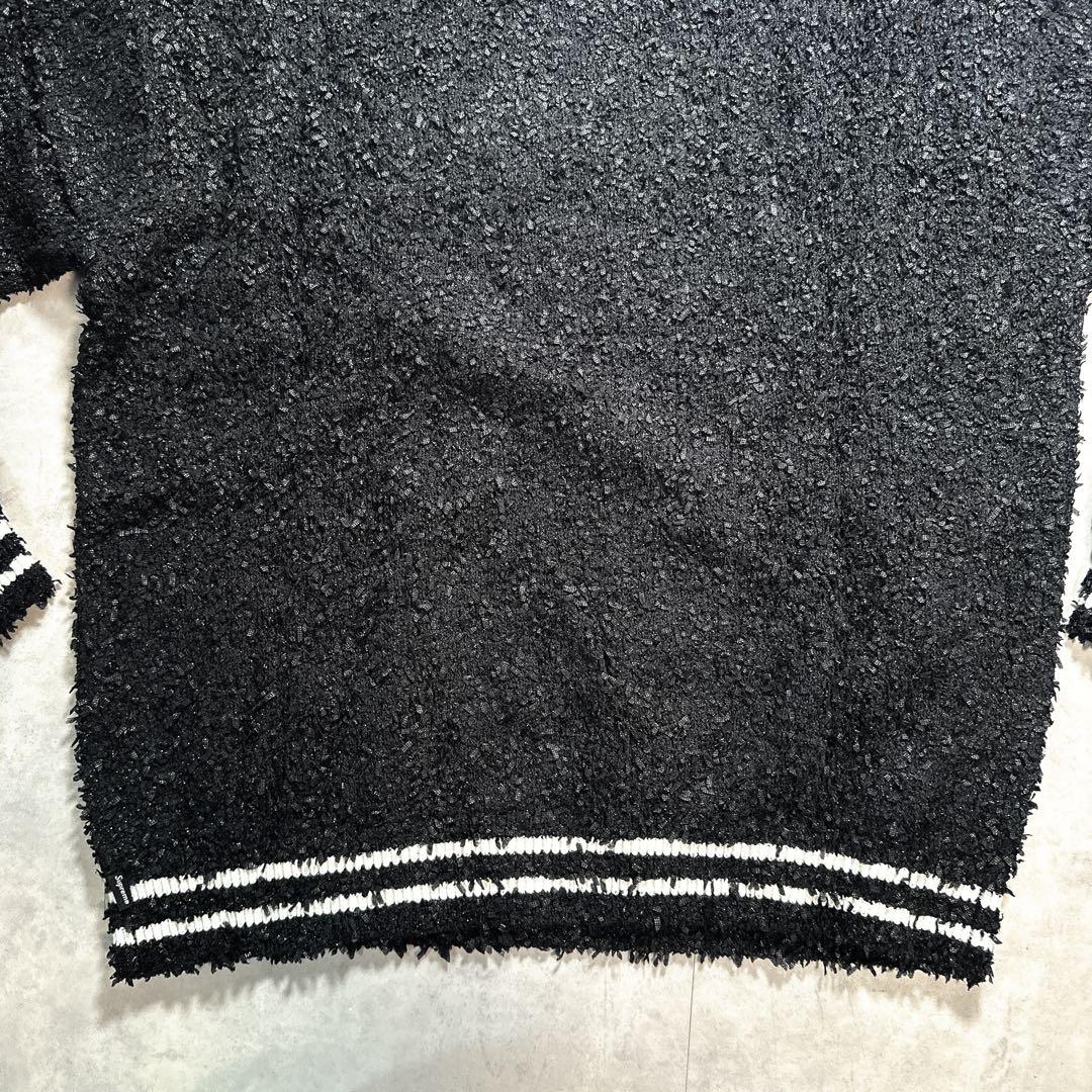 Supreme シュプリーム テクスチャードアークセーター ブラック L