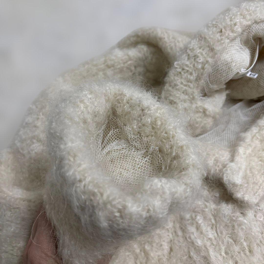 週末限定値下げ　メゾンマルジェラ　モヘア混　ニットカーディガン　正規品