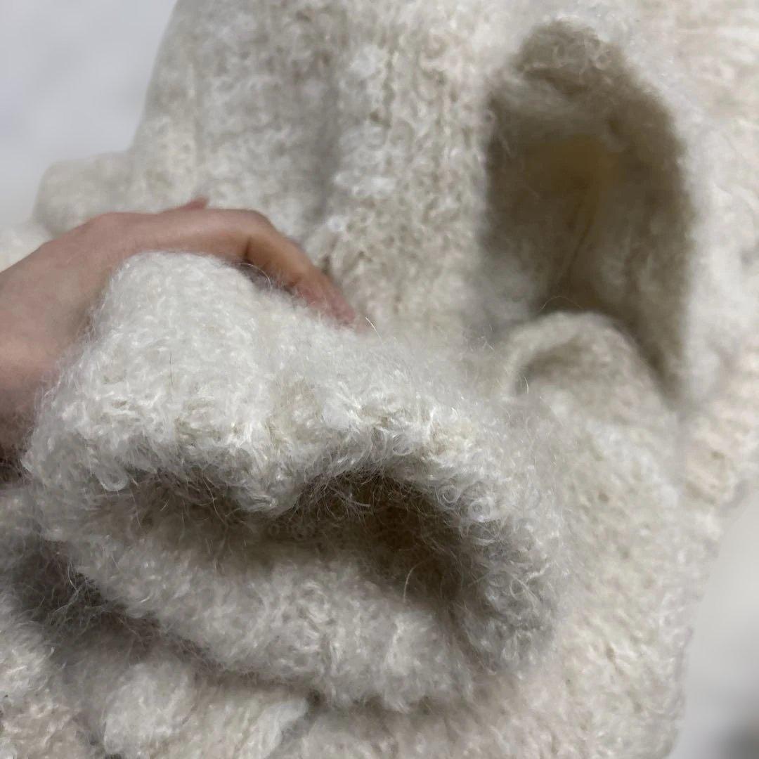 週末限定値下げ　メゾンマルジェラ　モヘア混　ニットカーディガン　正規品