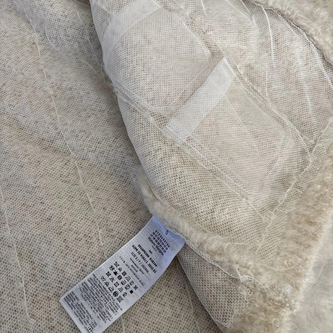 週末限定値下げ　メゾンマルジェラ　モヘア混　ニットカーディガン　正規品