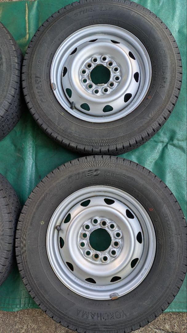 12インチ　ヨコハマ アイスガード　タイヤ・スチールホイール 4本セット