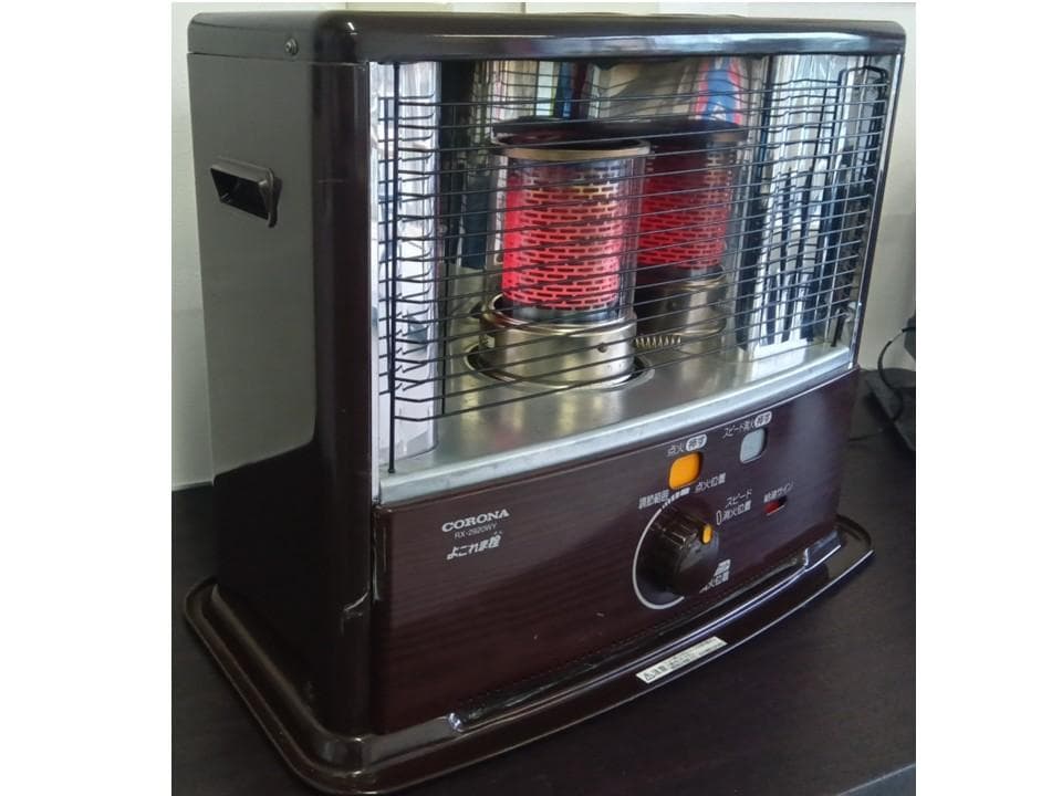 【動作品】石油ストーブ／コロナ／2020年製／RX-2920WY／よごれま栓